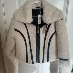 NEW Reversible Faux Shearling Jacket